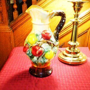 Vintage ~ HUGE ~ Decorative ~~~ PITCHER ~~~
